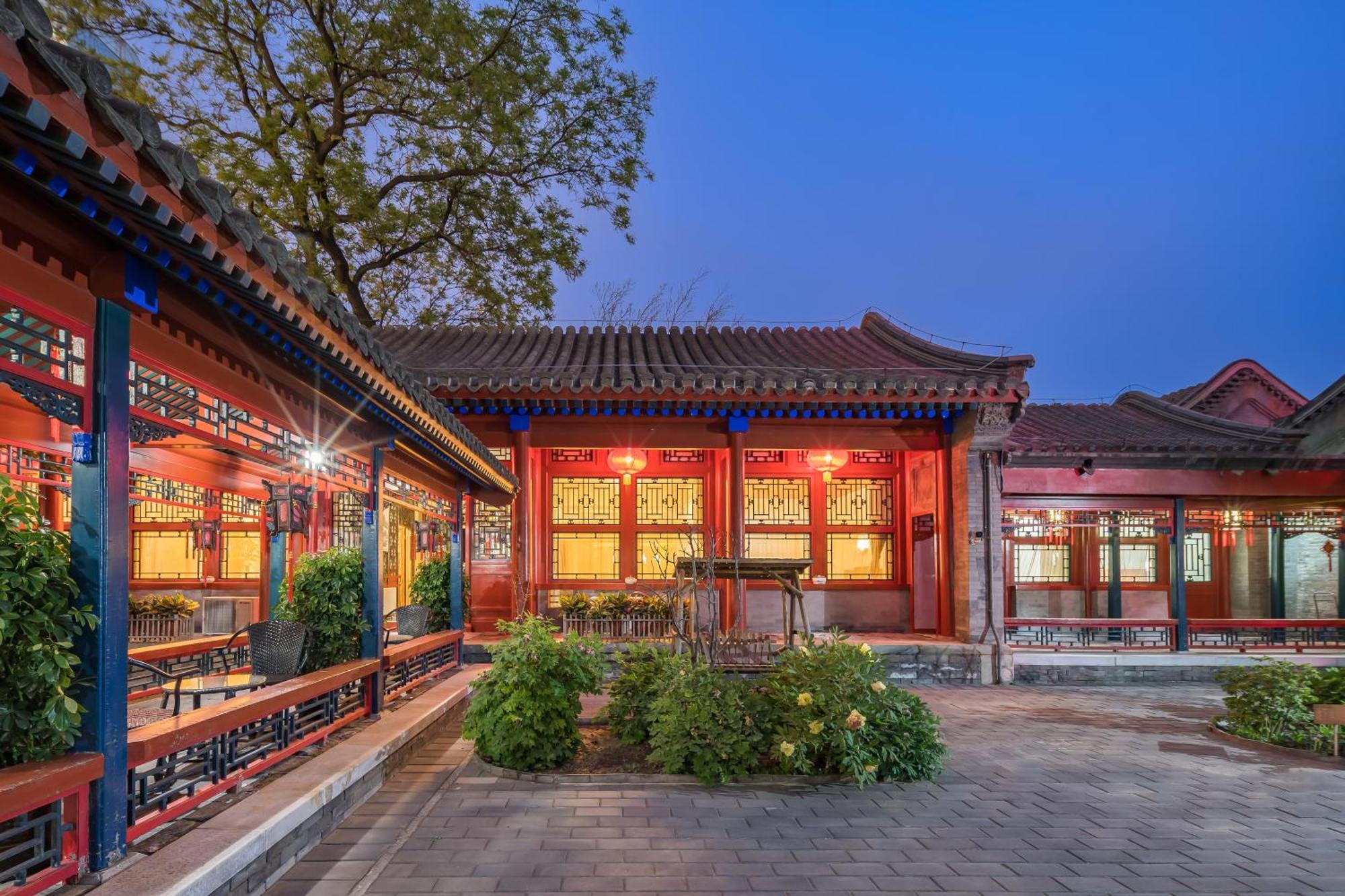 Beijing Jingyuan Courtyard Hotel Buitenkant foto